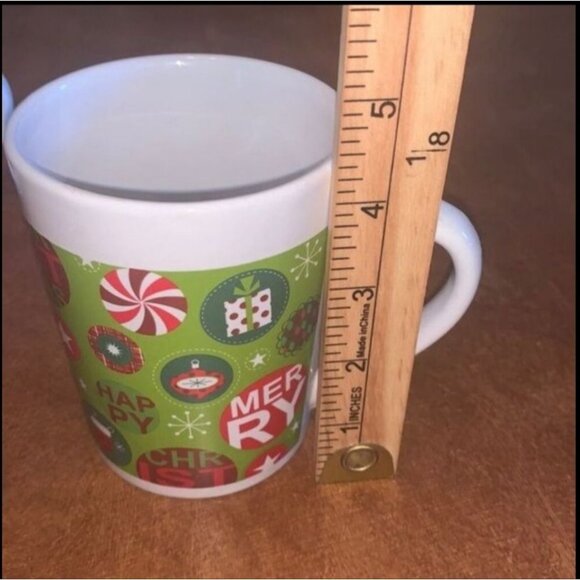 Christmas Theme Mugs  Farm Fresh Christmas  Santa Belt  Holiday Ornamen - Picture 15 of 15